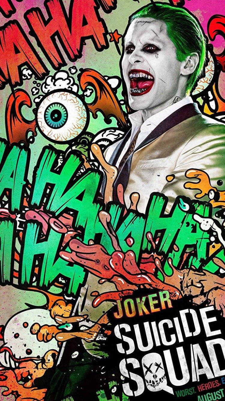 DC漫画超级反派、蝙蝠侠死敌小丑(Joker)手机绝版壁纸