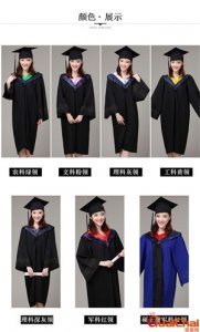 ​学士服颜色分类颜色代表哪些意义？学士服颜色分类图片