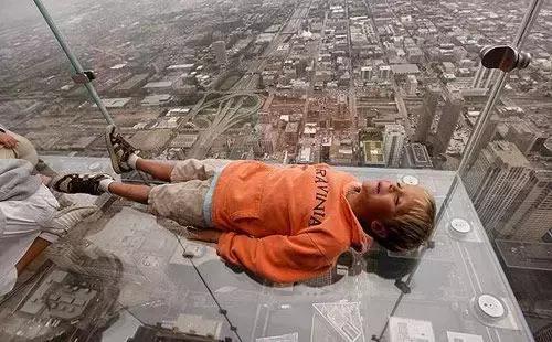 空中玻璃走廊美国,芝加哥观光层美国