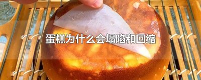 ​蛋糕为什么会塌陷和回缩