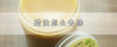 ​蜡油如何洗掉 油蜡怎么去除