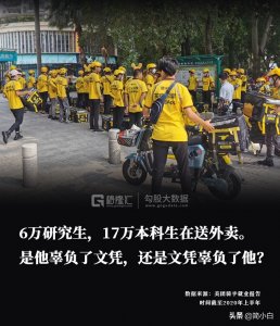 ​6万研究生，72万大学生在送外卖！美团发布骑手报告