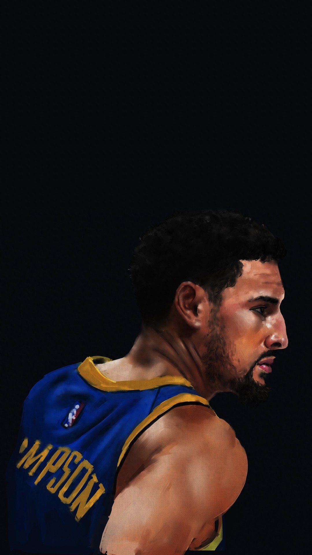 这样的汤神有人爱吗？分享克莱汤普森高清手机壁纸、桌面壁纸海报