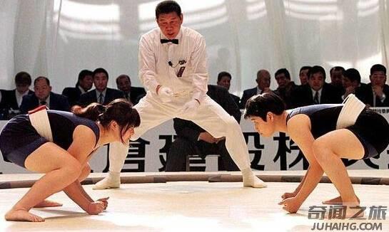 日本女子相扑穿着（日本的女相扑选手照片）(8)_