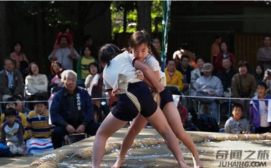 日本女子相扑穿着（日本的女相扑选手照片）(4)_