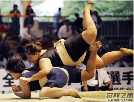 日本女子相扑穿着（日本的女相扑选手照片）(14)_